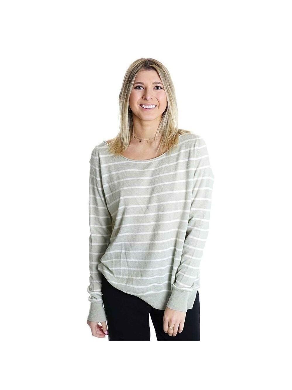 NEW Joie Emari Boatneck Striped Sweater